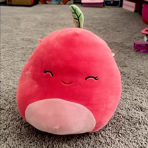 Squishmallows 8" Cookie the Pink Flamingo with yellow flower KellyToy Plush Toy - Picture 4 of 10